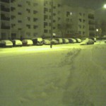 Neve fresca di mattina