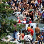 Enrico e la sua squadra alla CRR 2006, dalla partenza all'arrivo.