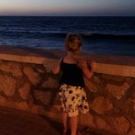 Una sera, il vento era così forte che alzava onde alte più di dieci metri.