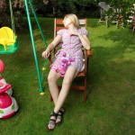 Gosia si prende un attimo di riposo