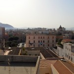 Vista su Trapani, sempre dal balcone