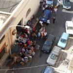 L'entrata per il mercato del pesce