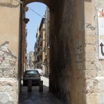 Alcuni vicoli erano troppo stretti per le macchine