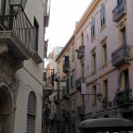 Un vicolo vicino al lungomare nord (le mura di tramontana)