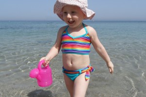 Piccolo giro a riempire l'innaffiatoio