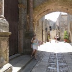 Alice quasi addormentata in braccio a Gosia