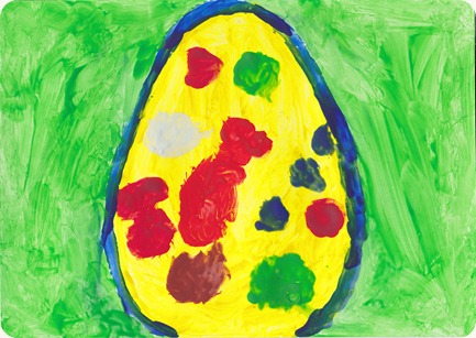 Pisanka disegnata da Alice